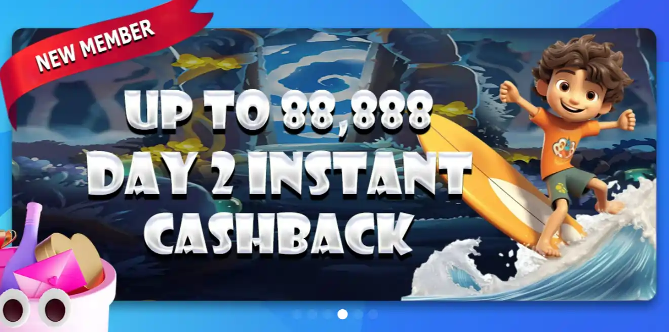 day 2 instant cashback