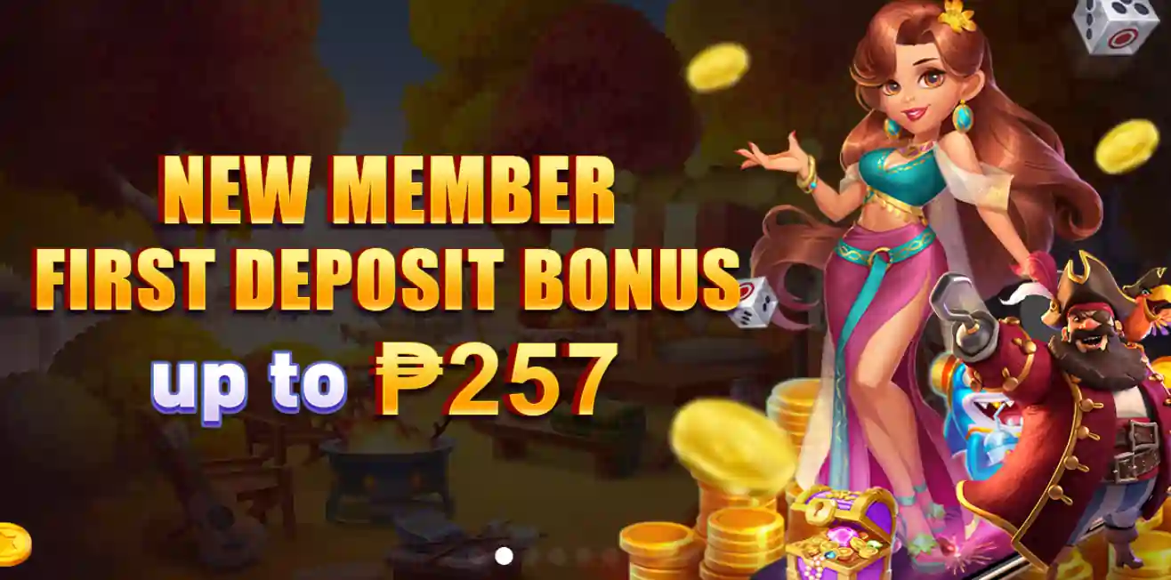 new member first deposit bonus