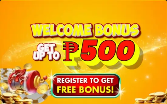 WELCOME BONUS 500